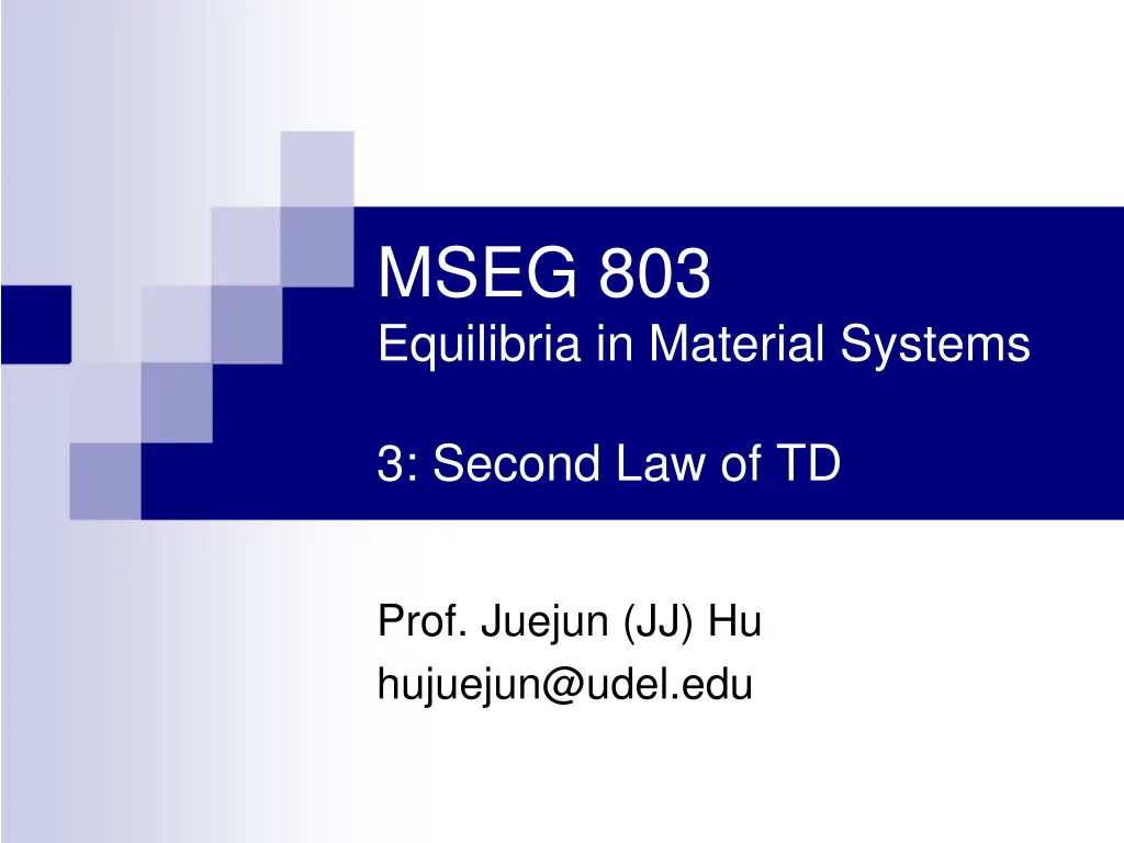 mseg 803 equilibria in material systems