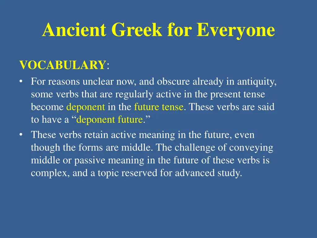 ancient greek for everyone 1