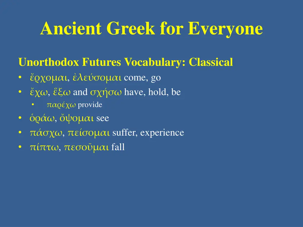 ancient greek for everyone 13