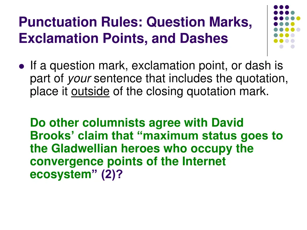 punctuation rules question marks exclamation 1