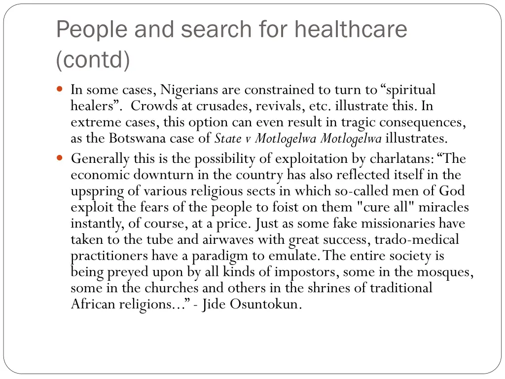 people and search for healthcare contd 1
