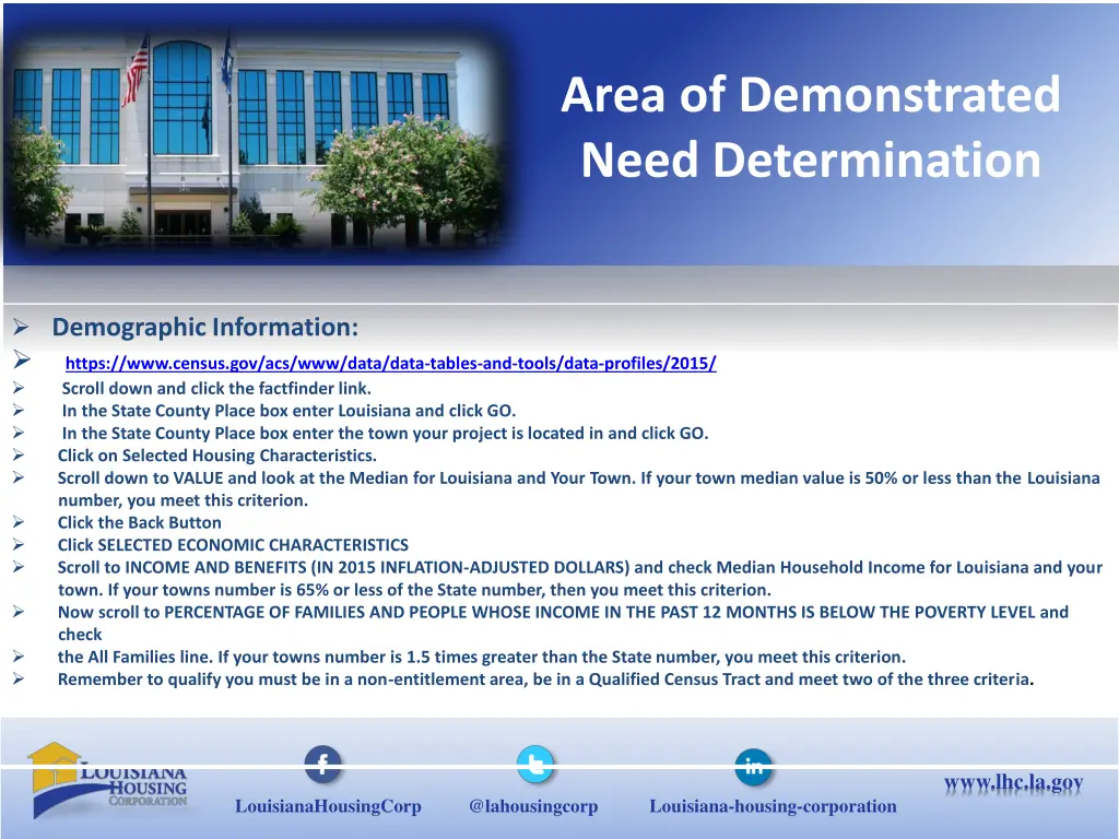 area of demonstrated need determination 2