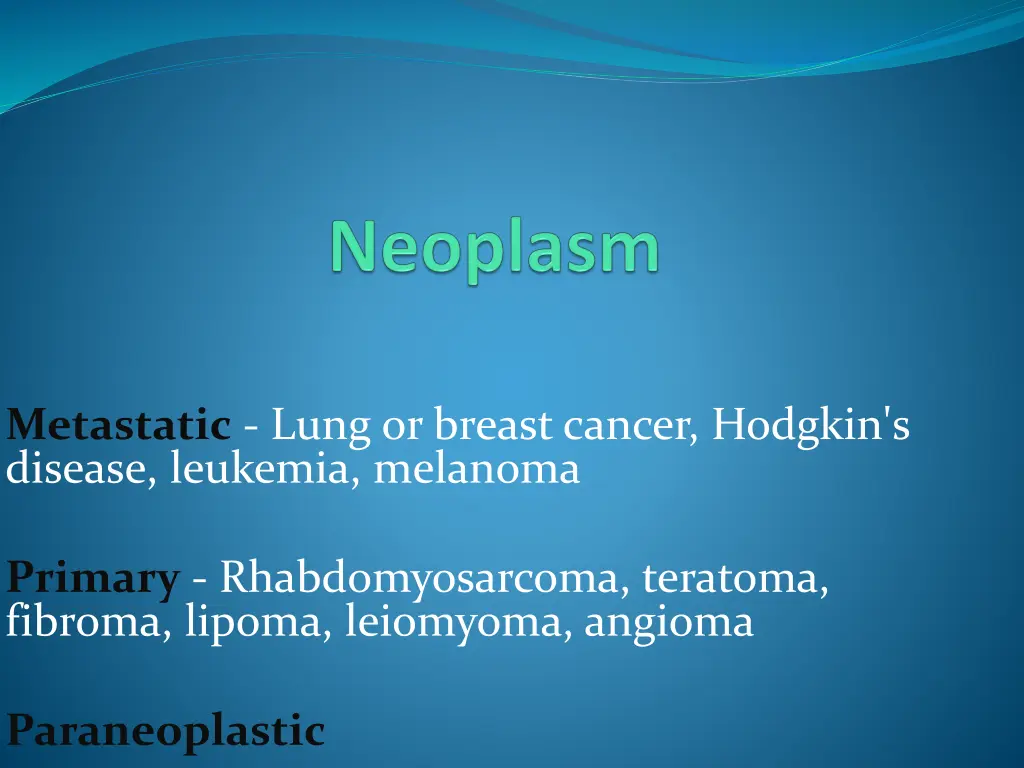 metastatic lung or breast cancer hodgkin