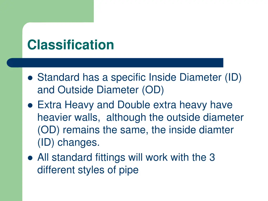 classification