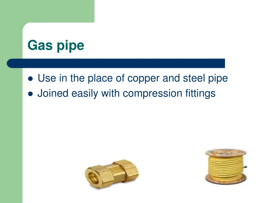 gas pipe