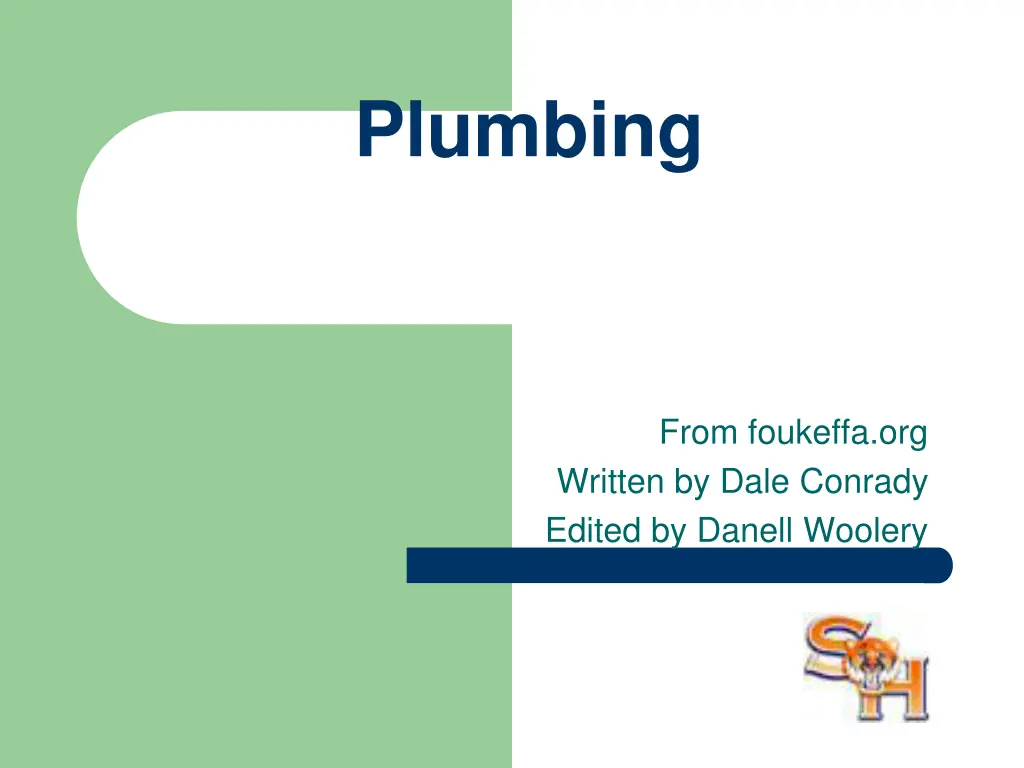 plumbing