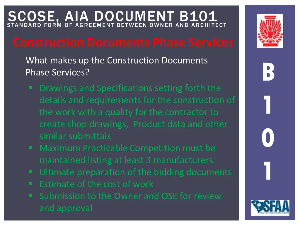 standard form of agreement between owner 13