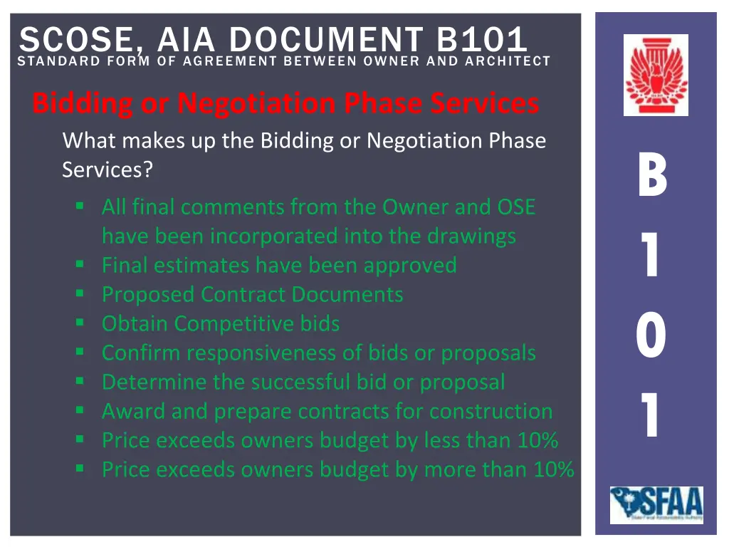 standard form of agreement between owner 16