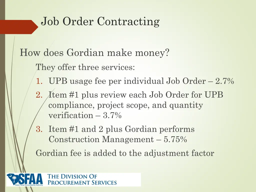 job order contracting 1