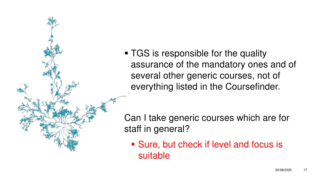 tgs is responsible for the quality assurance