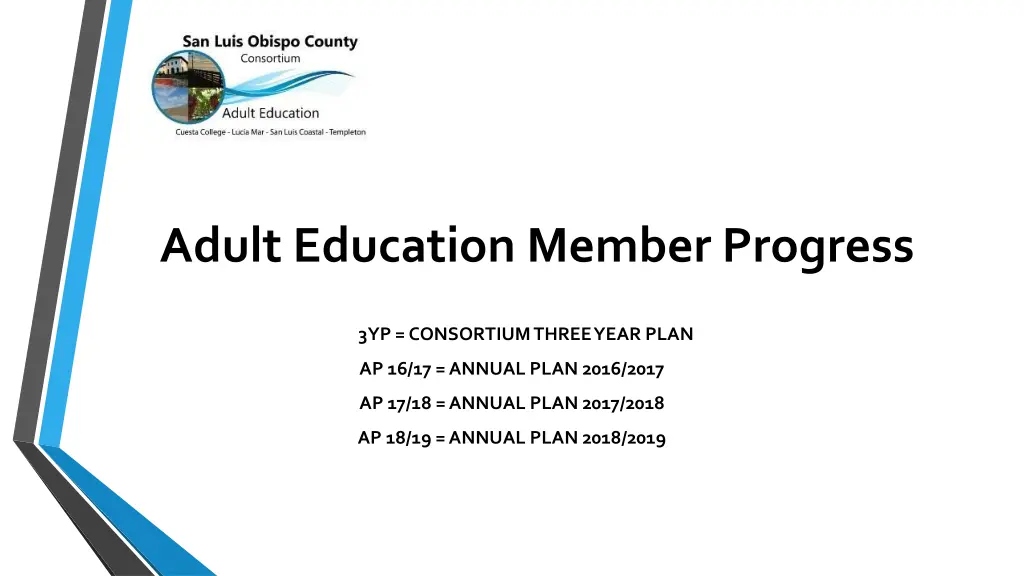adult education member progress