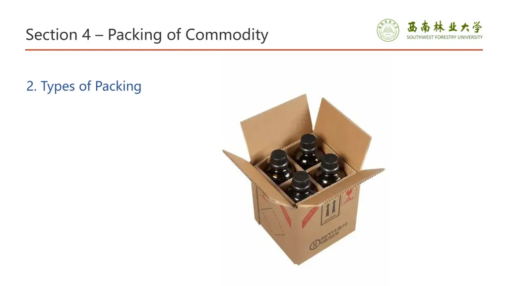 section 4 packing of commodity 4