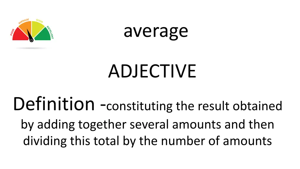 average
