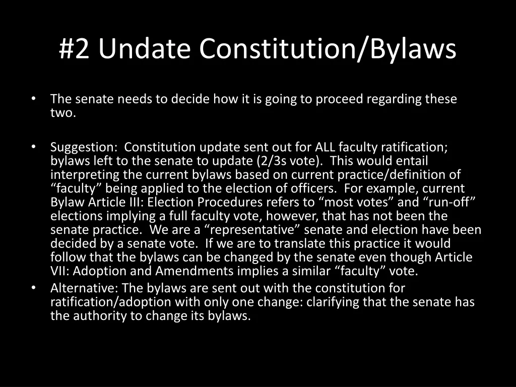 2 undate constitution bylaws
