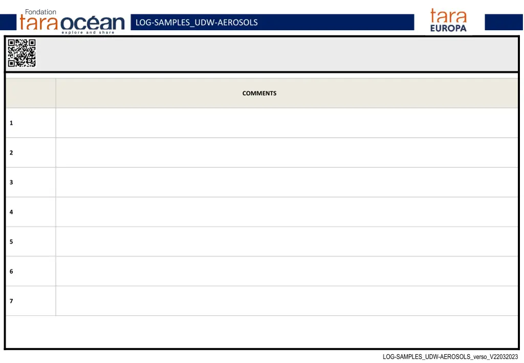 s lab flowcam log samples udw aerosols