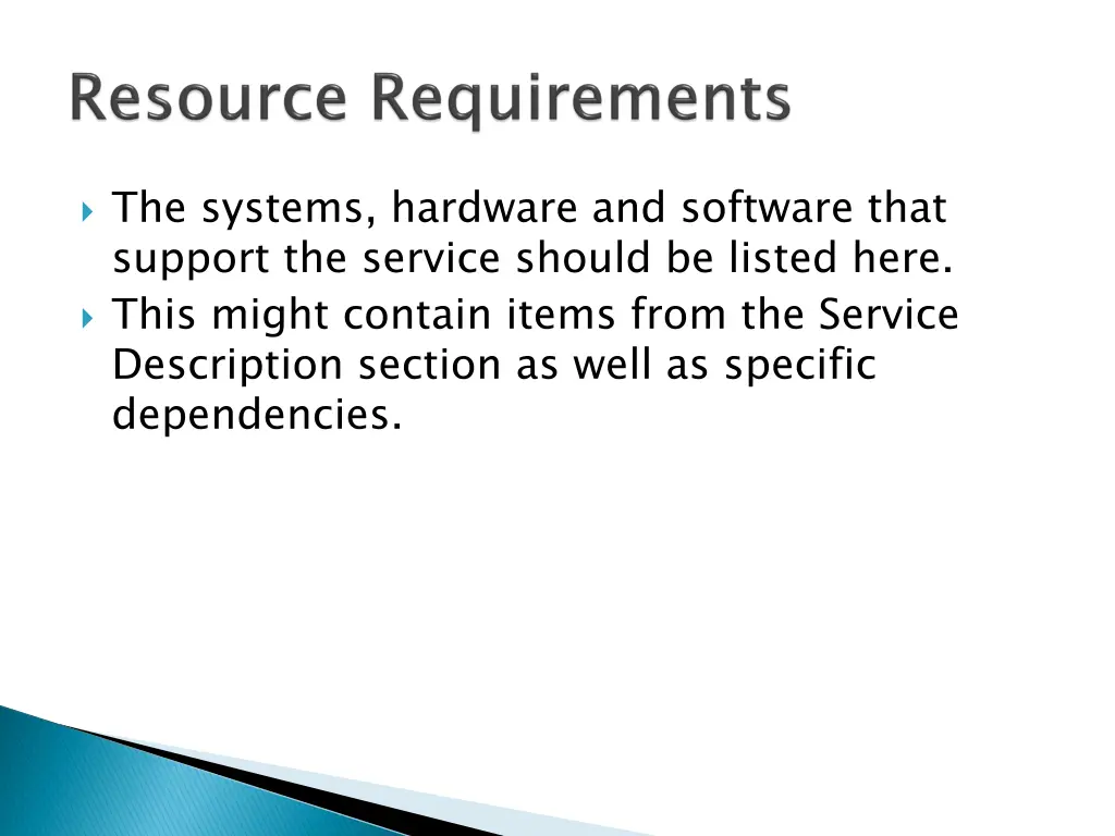 the systems hardware and software that support