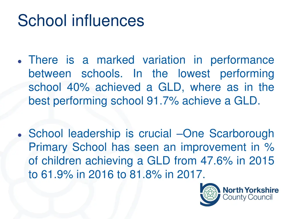 school influences