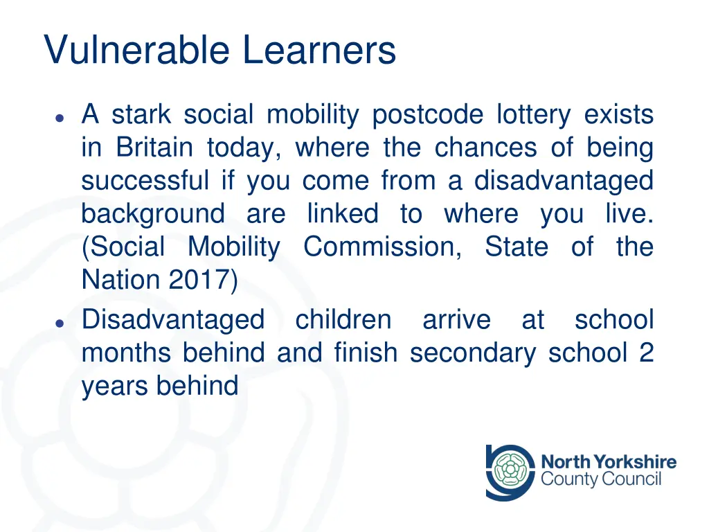 vulnerable learners
