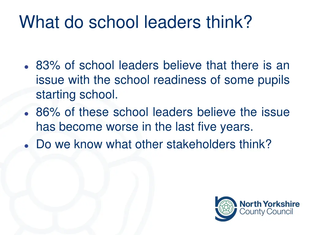 what do school leaders think