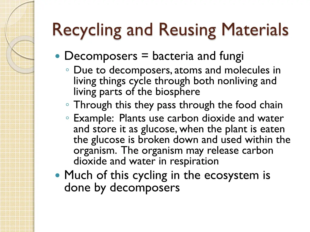 recycling and reusing materials 1