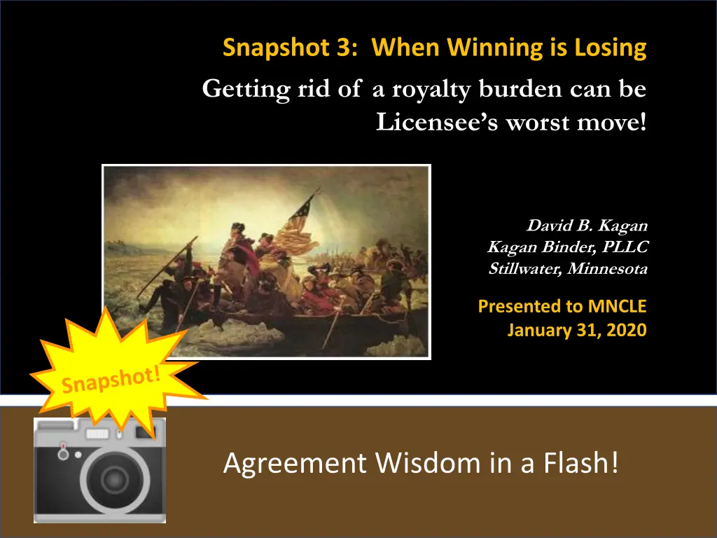 snapshot 3 when winning is losing getting