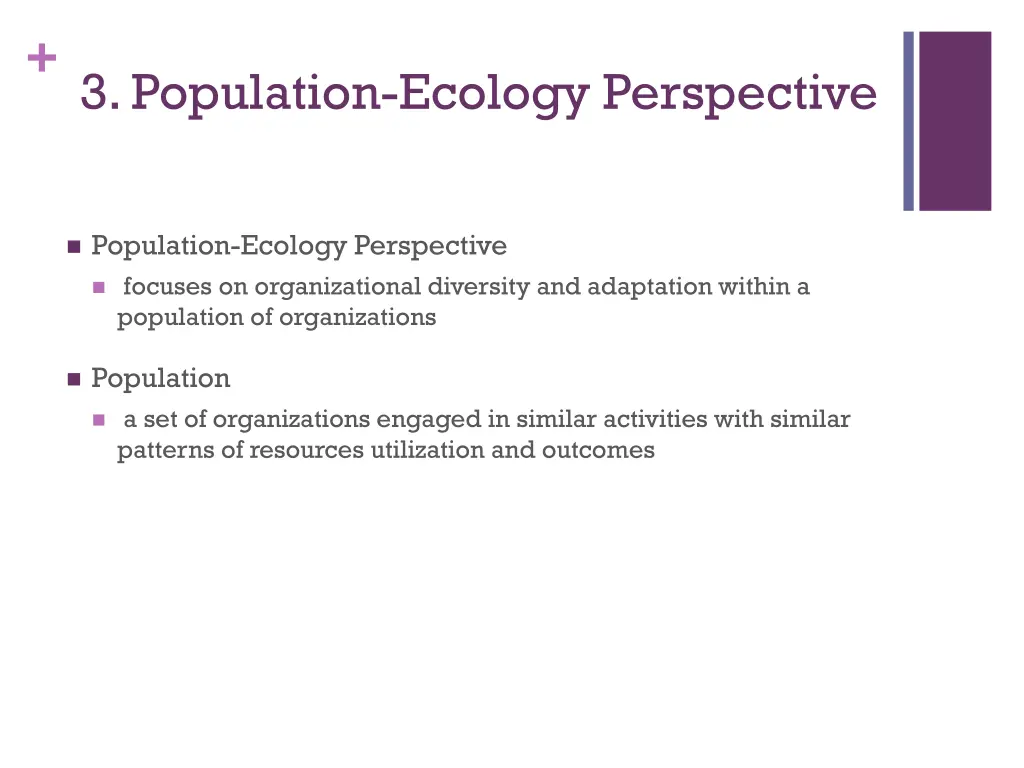 3 population ecology perspective