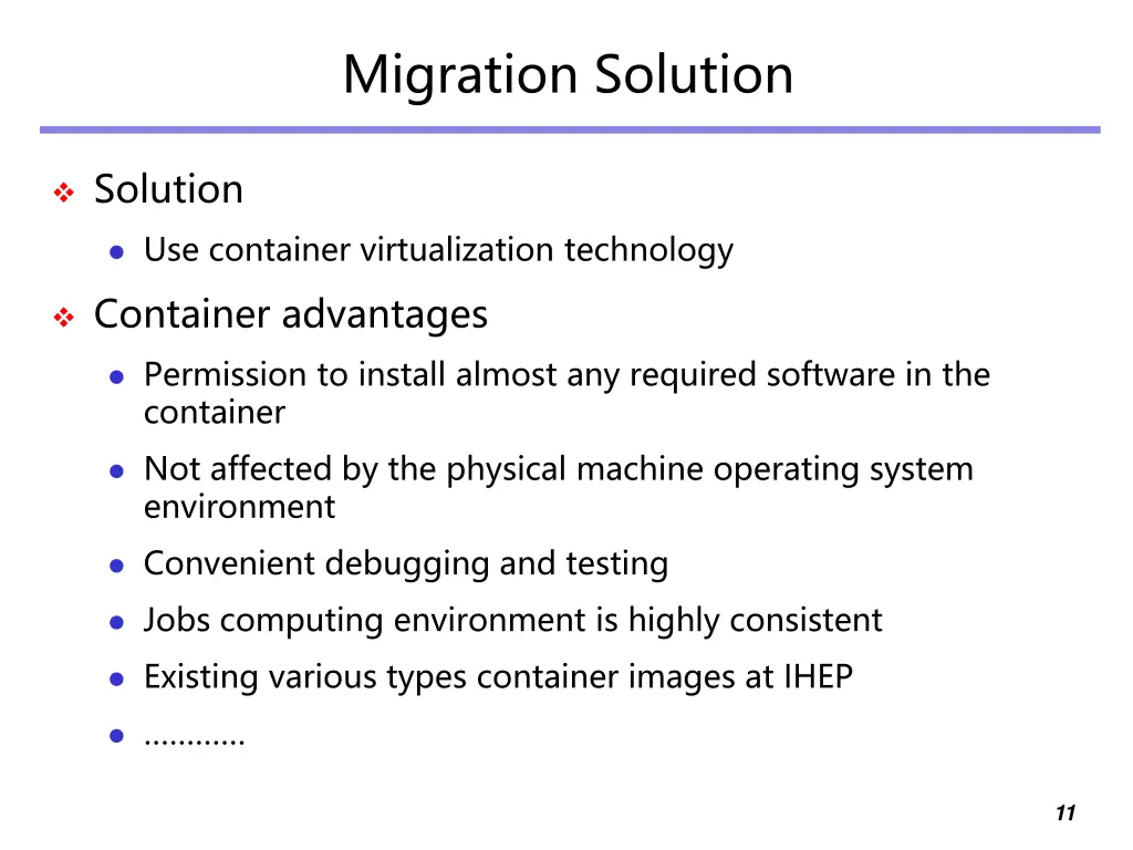 migration solution