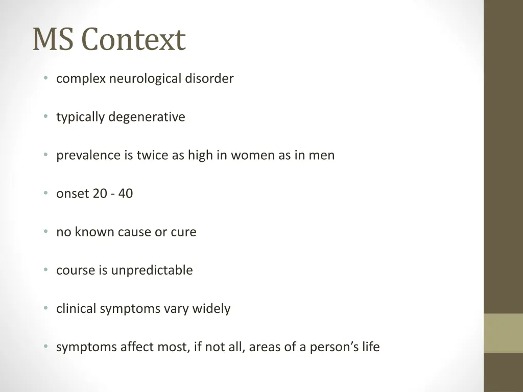 ms context