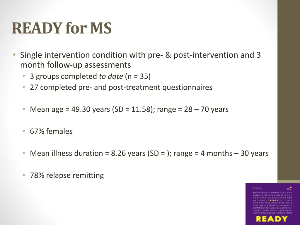 ready for ms 1