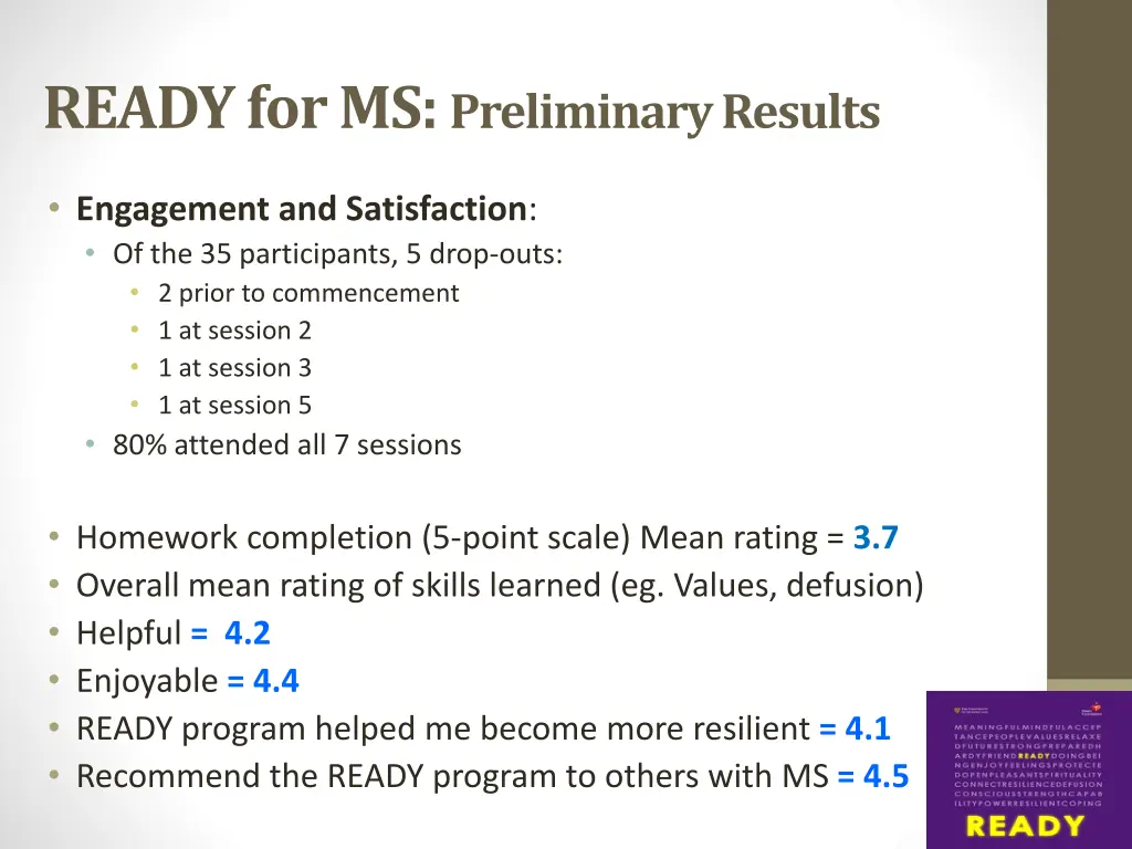 ready for ms preliminary results 1