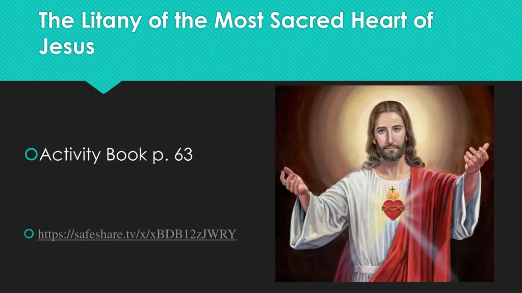 the litany of the most sacred heart of jesus