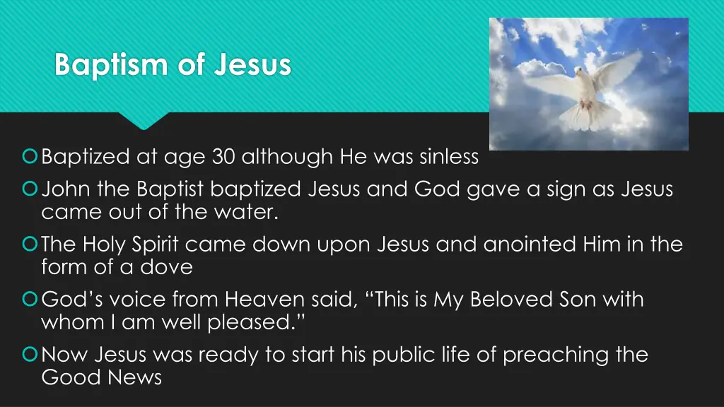 baptism of jesus
