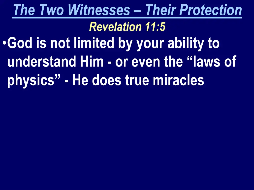 the two witnesses their protection revelation 1