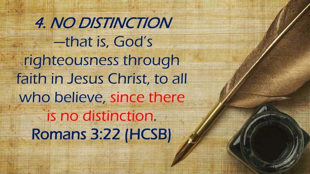 4 no distinction 4 no distinction that
