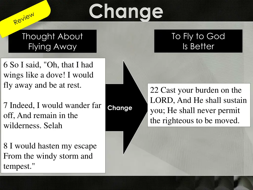 to fly to god is better