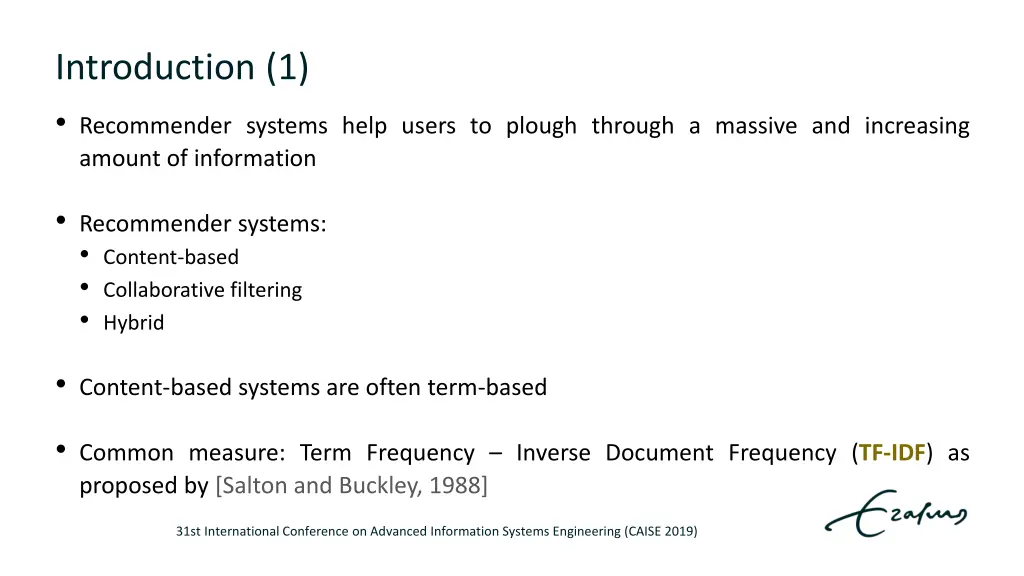 introduction 1 recommender systems help users