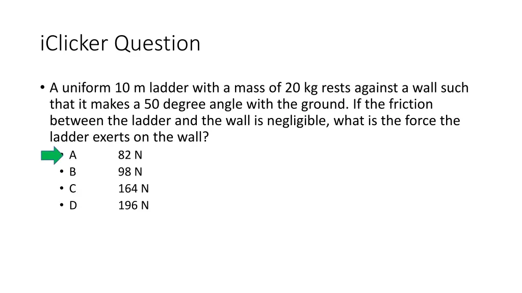 iclicker question 5