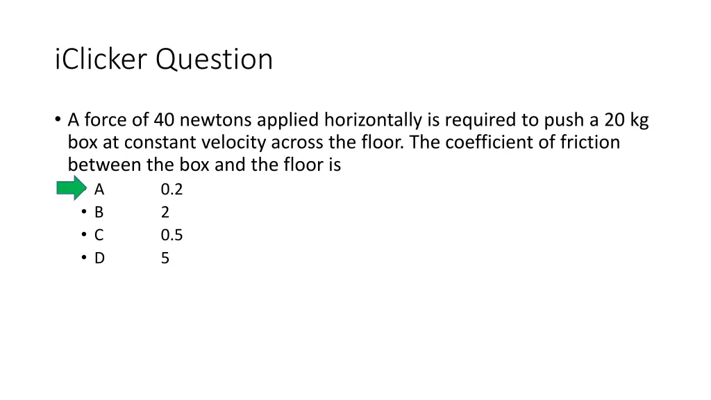 iclicker question 11