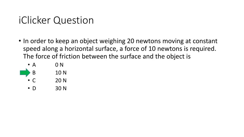 iclicker question 5