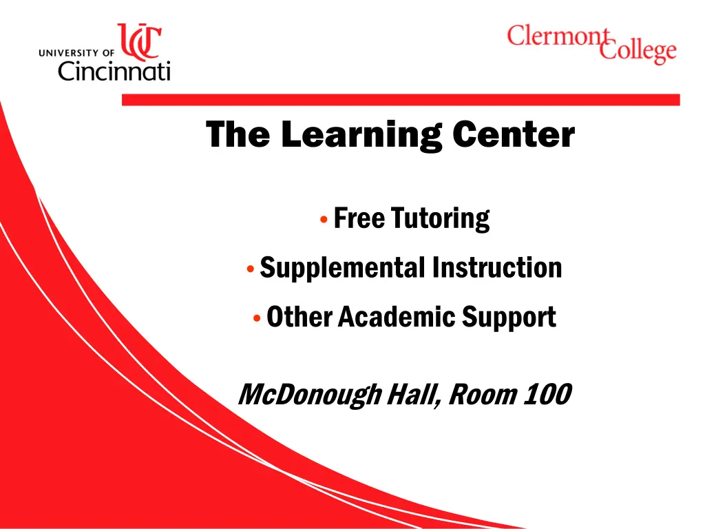 the learning center