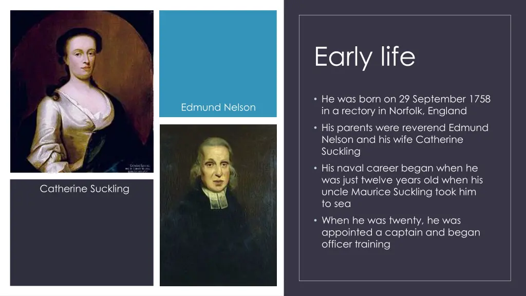 early life