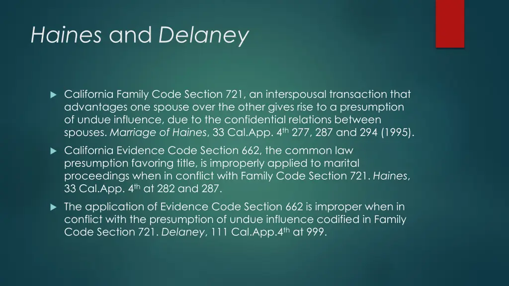 haines and delaney