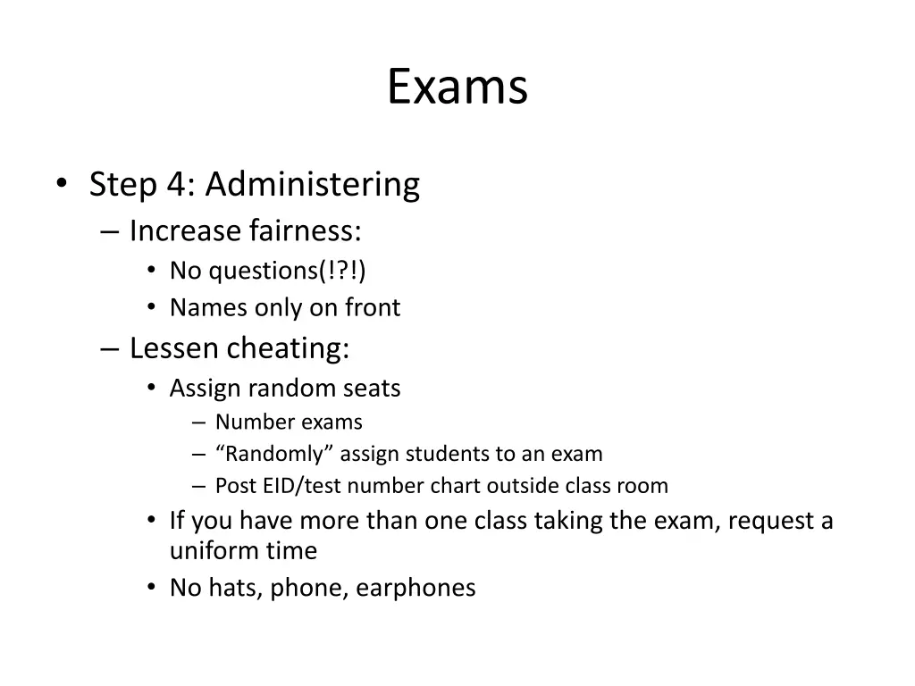 exams 3