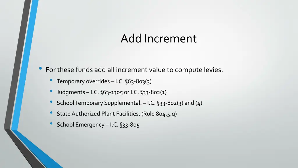 add increment