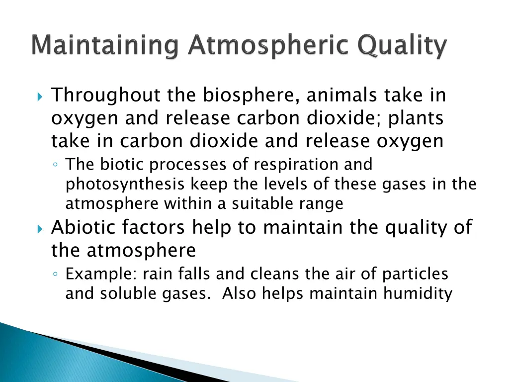 throughout the biosphere animals take in oxygen