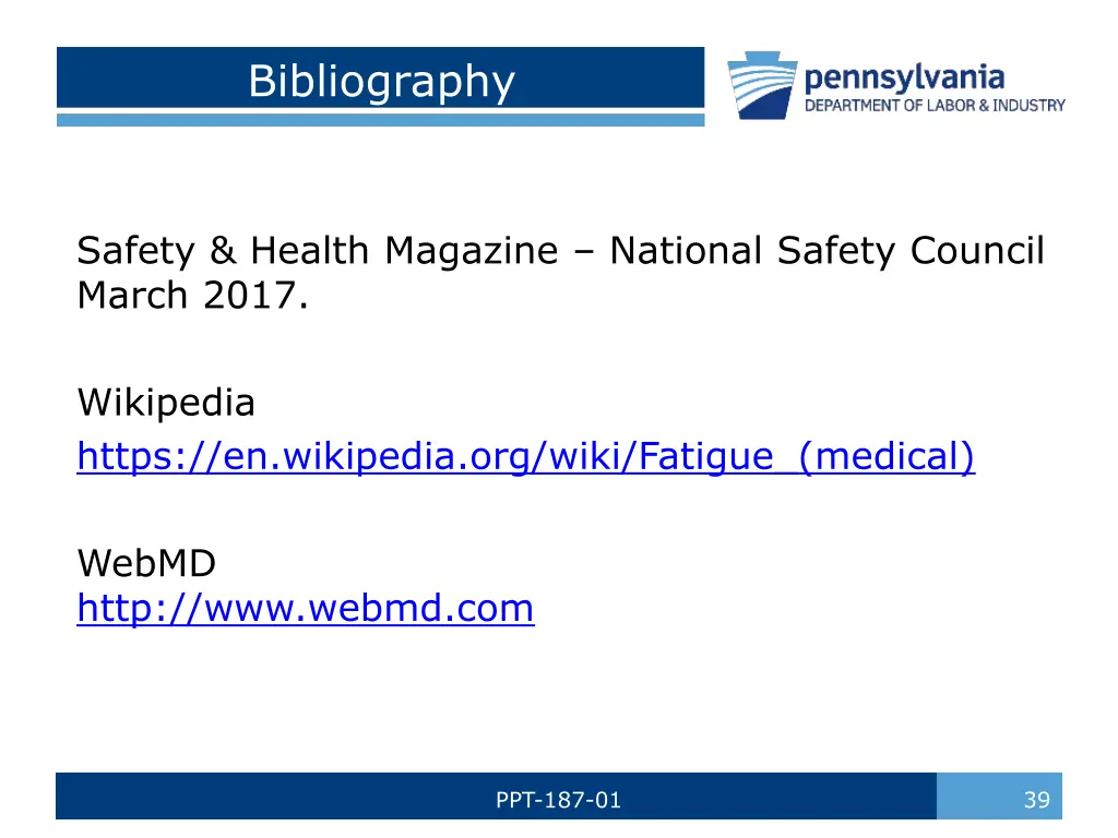bibliography