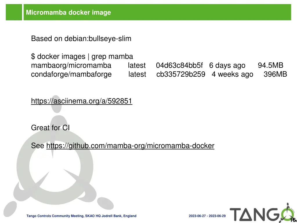 micromamba docker image
