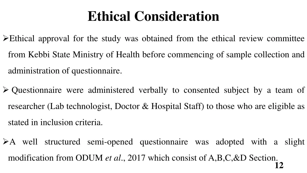 ethical consideration