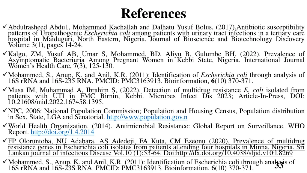 references 1
