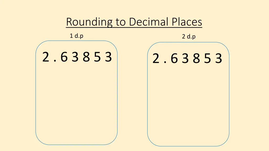rounding to decimal places